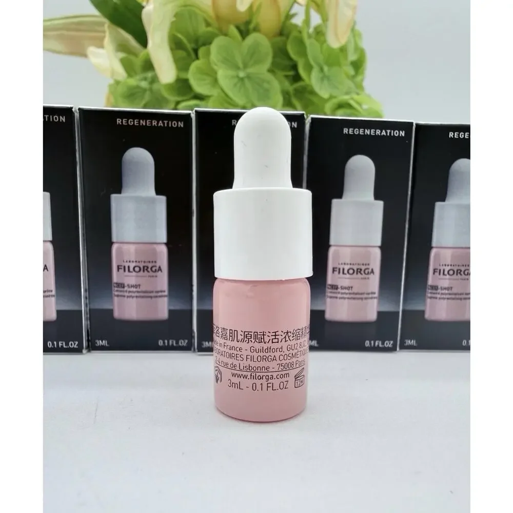 5 Filorga NCEF-Shot Supreme Polyrevitalising Concentrate 3ml each Travel Sample